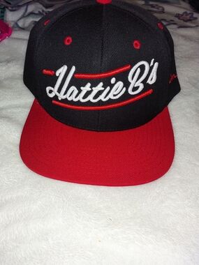 Hattie B's Hot Chicken Atlanta East Black & Red Snapback Hat